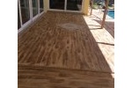 Tan Wood Plank Design